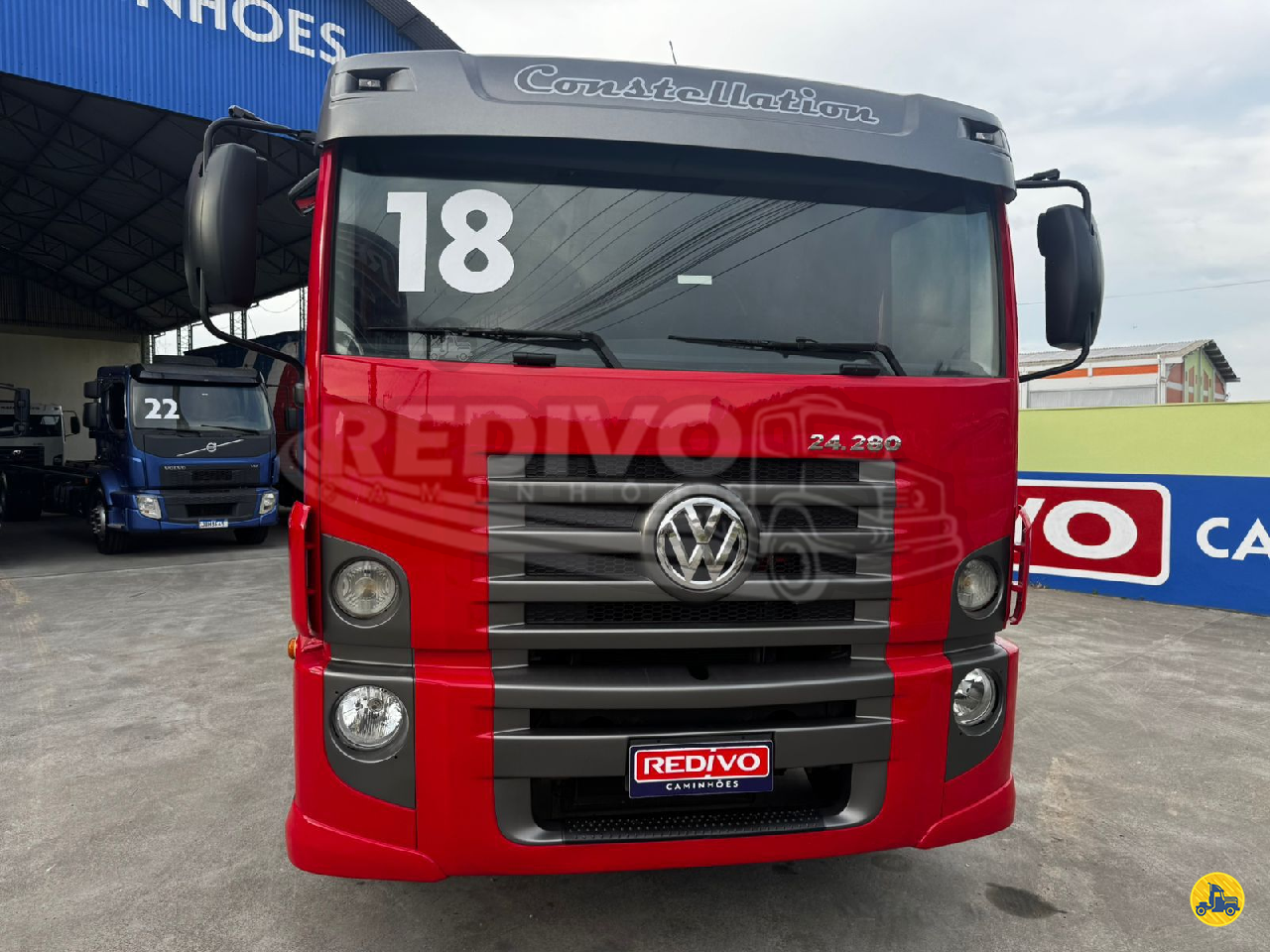 CAMINHAO VOLKSWAGEN VW 24280 Chassis Truck 6x2 Redivo Caminhões TUBARAO SANTA CATARINA SC